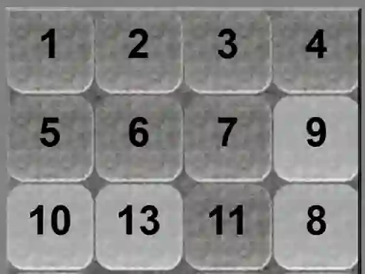 Peli Classic Sliding Numbers verkossa