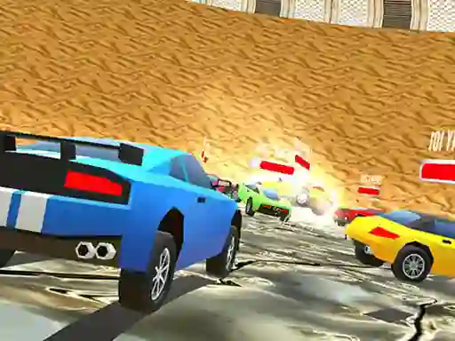 Peli Low Poly Smash Cars verkossa