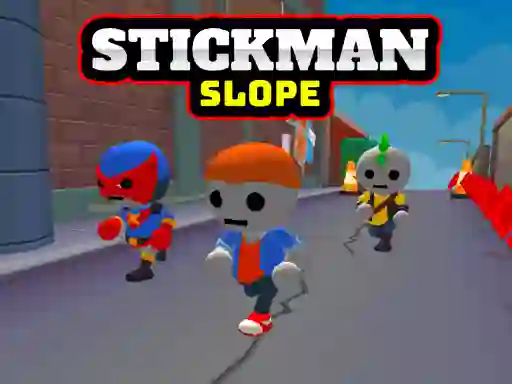 Peli Stickman Slope verkossa