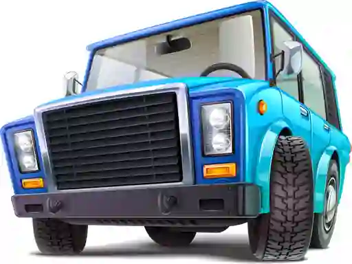 Peli Cartoon Trucks Puzzle verkossa