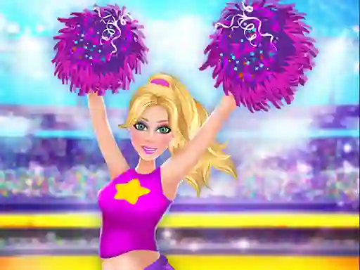 Peli Highschool Cheerleader Dressup verkossa