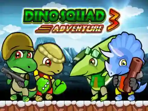 Peli Dino Squad Adventure 3 verkossa