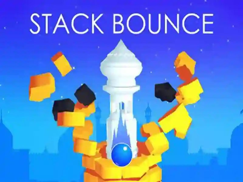 Peli Stack Bounce verkossa