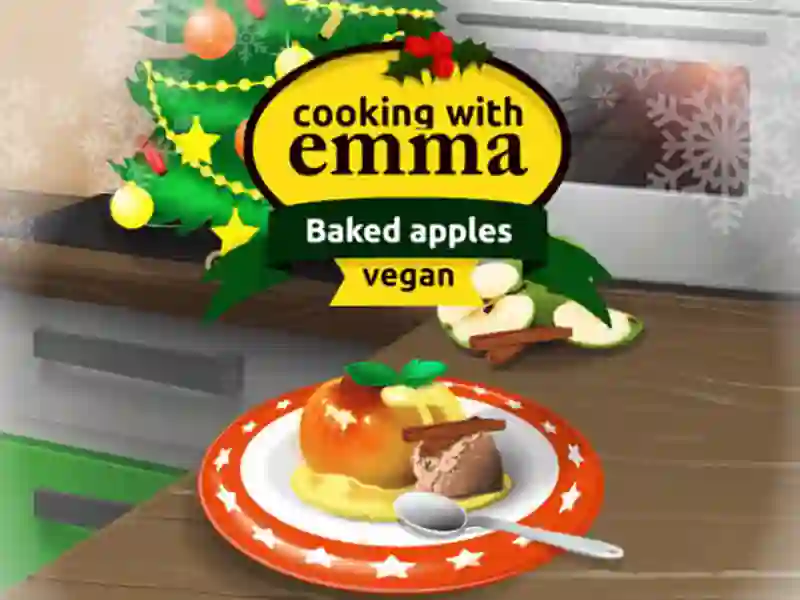 Peli Cooking with Emma Baked Apples vegan verkossa