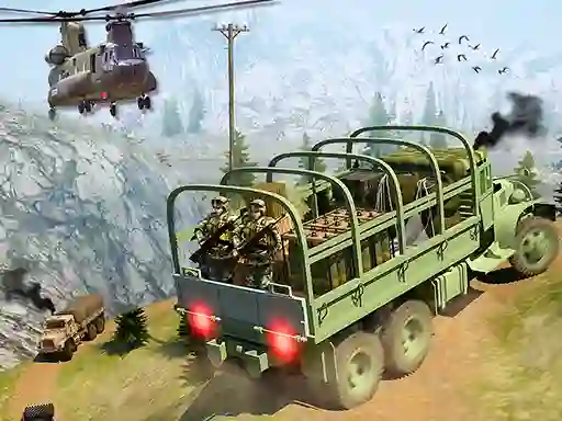 Peli Army Cargo Transport Driving verkossa