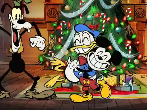 Peli Preparing Mickey For Christmas Match 3 verkossa