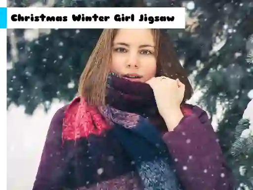 Peli Christmas Winter Girl Jigsaw verkossa