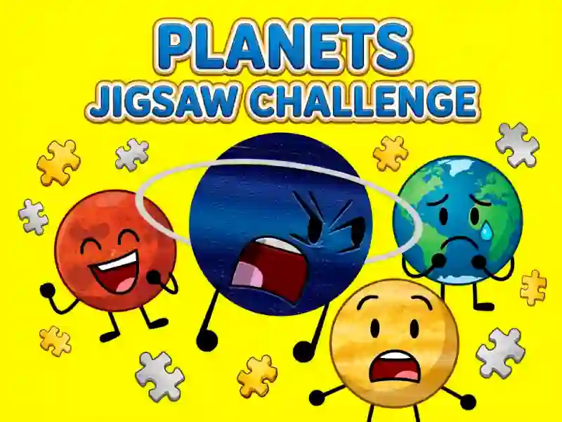 Peli Planets Jigsaw Challenge verkossa