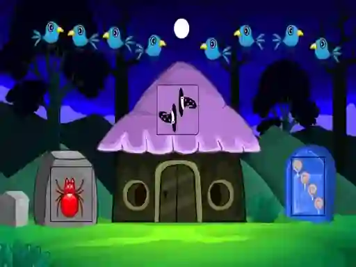 Peli Halloween Forest Escape 2 verkossa