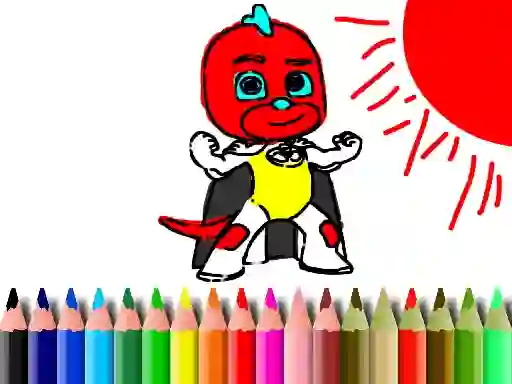 Peli Back To School: Mask Boy Coloring verkossa
