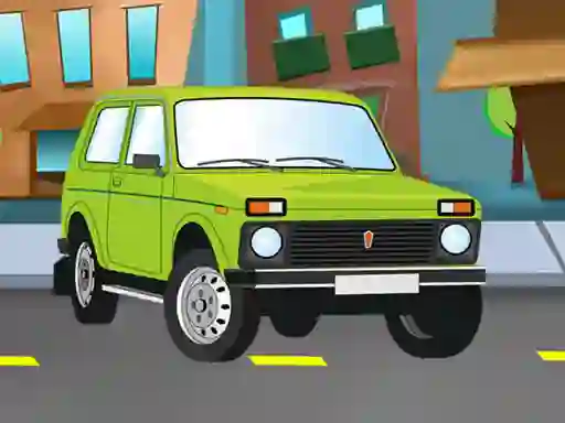 Peli Russian Cars Differences verkossa
