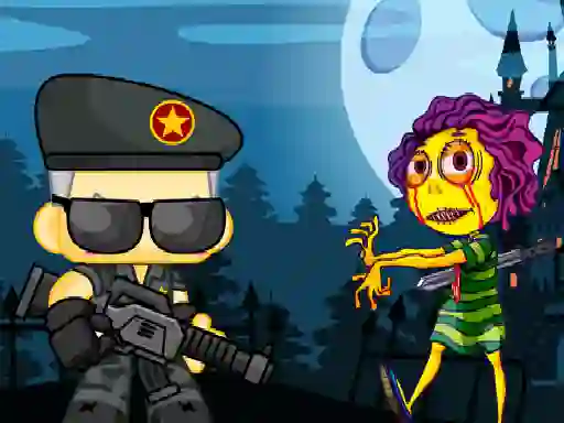 Peli Zombie Shooter 2d verkossa