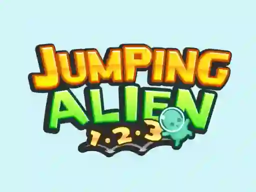 Peli Jumping Alien 1.2.3 verkossa