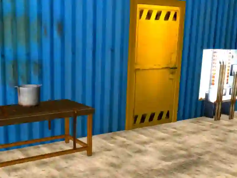 Peli Blue Warehouse Escape verkossa