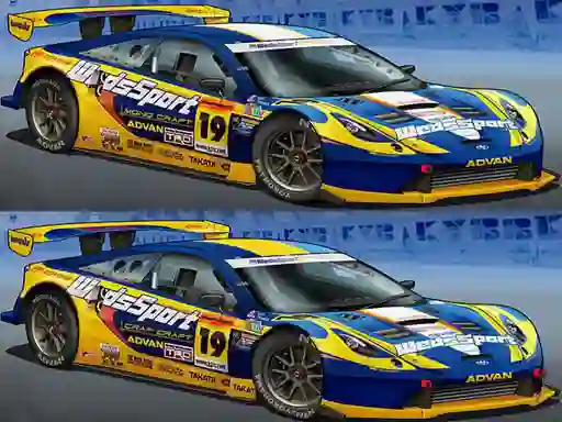Peli Spot Differences: Race Car verkossa