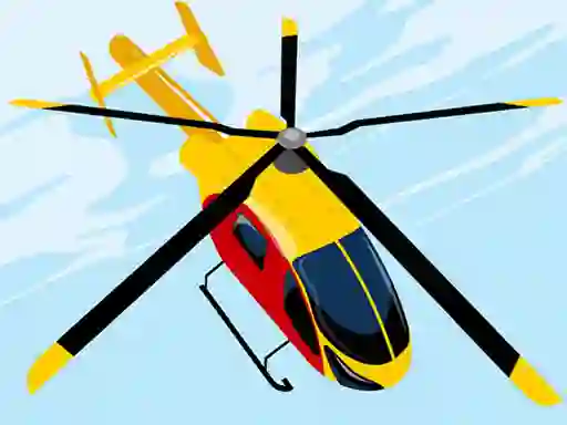 Peli Dangerous Helicopter Jigsaw verkossa