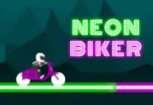 Peli Neon Biker verkossa