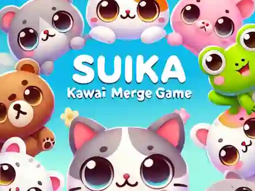 Peli Suika Kawaii Merge Game verkossa