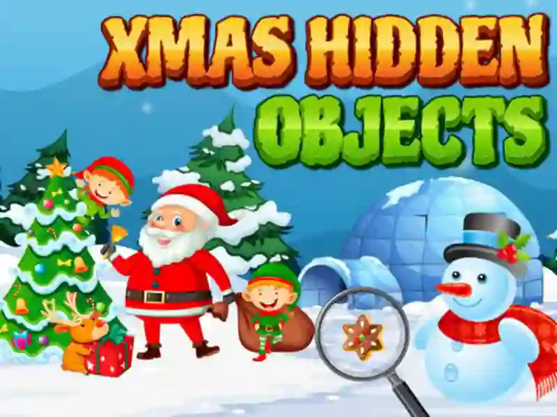 Peli Xmas hidden objects verkossa