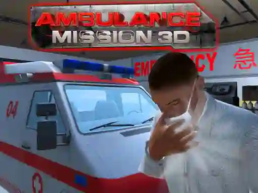 Peli Ambulance Mission 3d verkossa