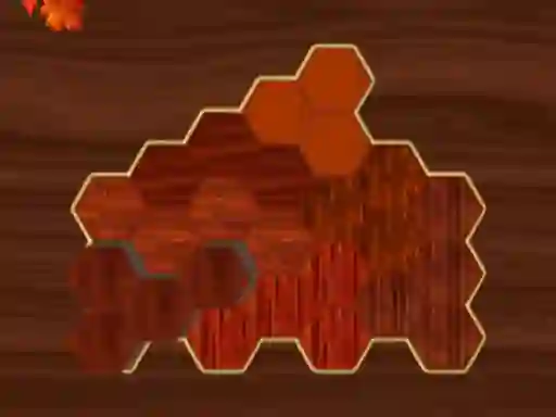 Peli Woody Block Hexa Puzzle verkossa