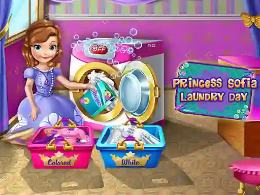 Peli Young Princess Laundry Day verkossa