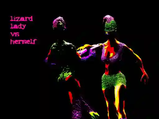 Peli Lizard Lady vs Herself verkossa