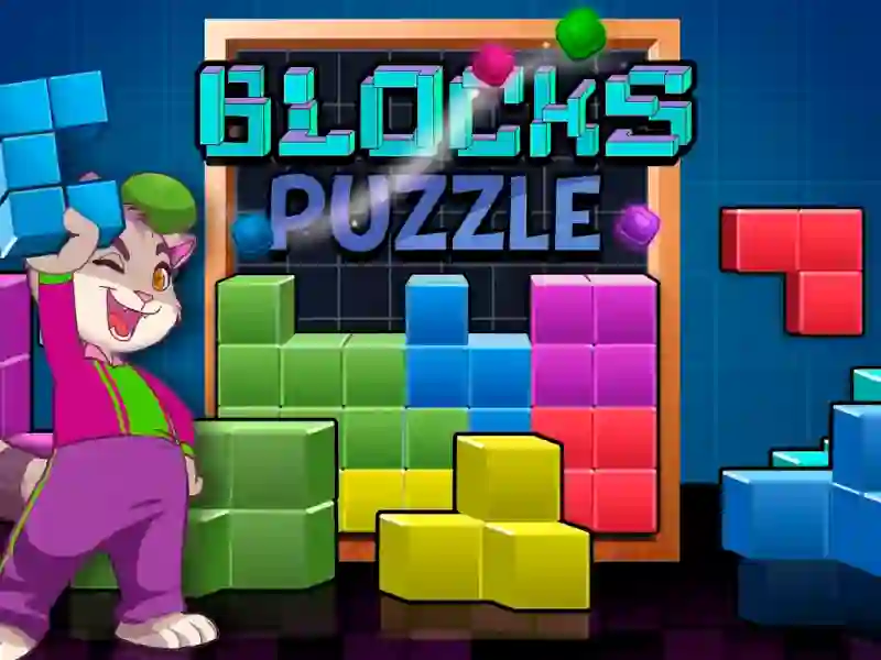 Peli Blocks puzzle verkossa