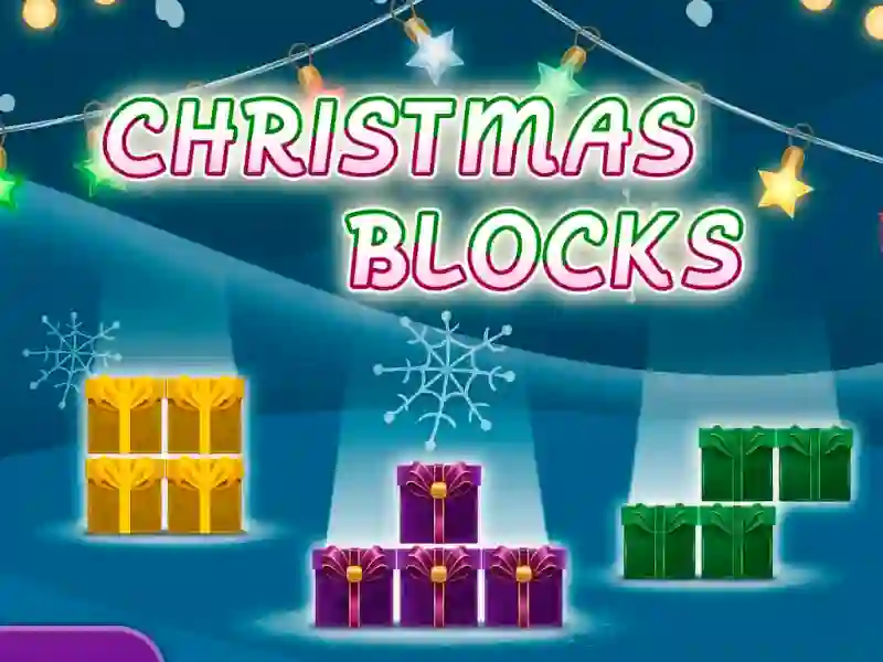 Peli Christmas Blocks verkossa