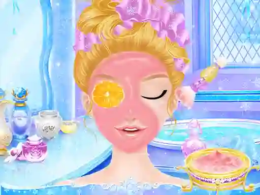 Peli Princess Salon Frozen Party verkossa