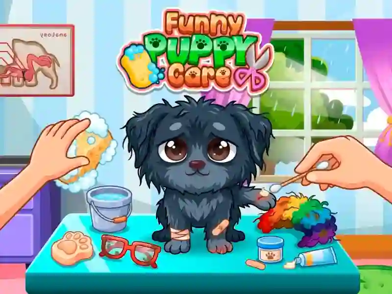 Peli Funny Puppy Care verkossa