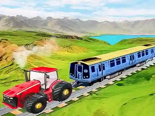 Peli Chained tractor towing train verkossa
