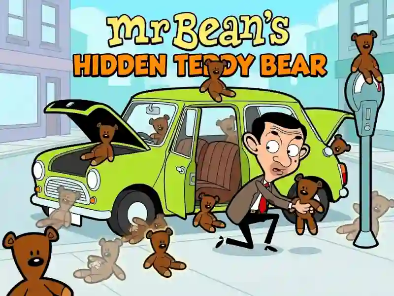 Peli Mr Bean Car Hidden Teddy Bear verkossa