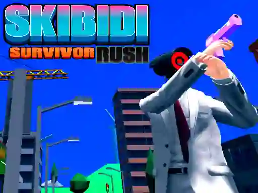 Peli Skibidi Survivor Rush verkossa