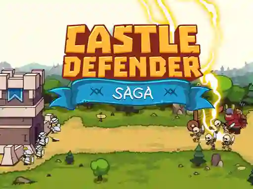 Peli Castle Defender Saga verkossa