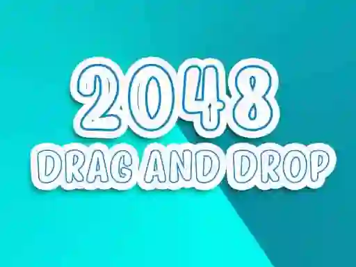 Peli 2048 Drag'nDrop verkossa