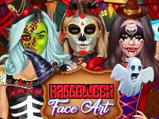 Peli Kylie Jenner Halloween Face Art verkossa