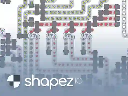 Peli Shapez. io verkossa