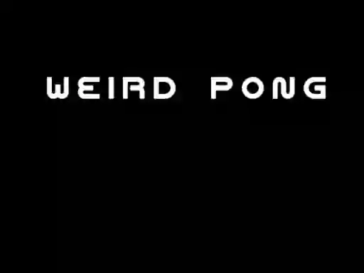 Peli Weird Pong verkossa