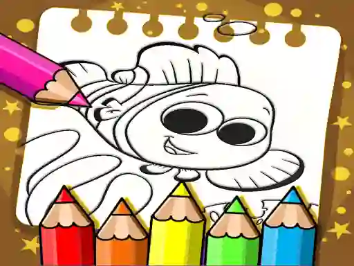 Peli Finding Nemo Color Book verkossa