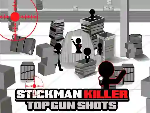 Peli Stickman Killer Top gun Shots verkossa