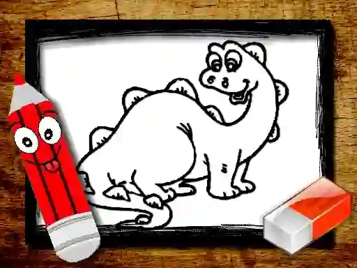 Peli Back To School: Dinosaur Coloring Book verkossa