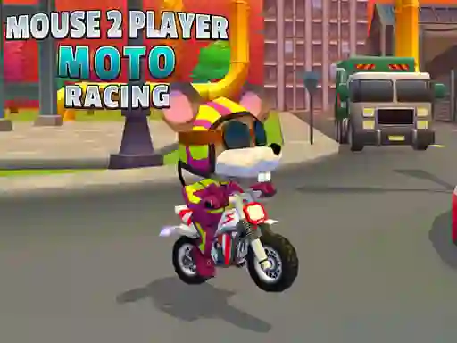 Peli Mouse 2 Player Moto Racing verkossa