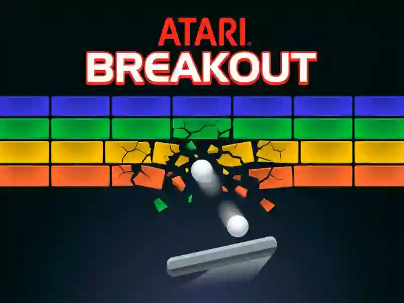 Peli Atari Breakout verkossa