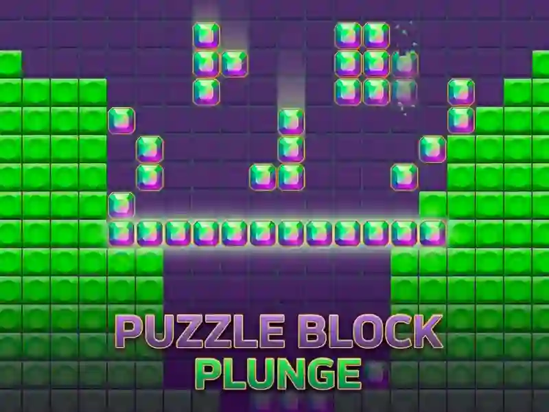 Peli Puzzle Block Plunge verkossa