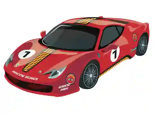 Peli Sport Cars Coloring verkossa