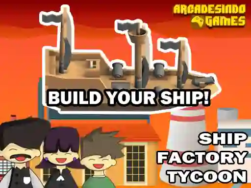 Peli Ship Factory Tycoon verkossa