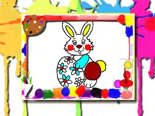 Peli Easter Coloring Book verkossa