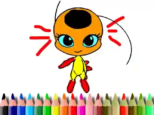 Peli Back To School: Dotted Girl Coloring verkossa