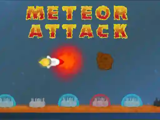 Peli Meteor Attack verkossa